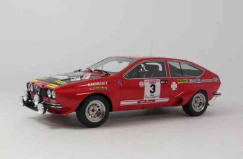 LS COLLECTIBLES Alfa Romeo ALFETTA GT GR.2 No3 ANDRUET/JOUANNY 3rd TOUR DE CORSE 1975  LS087B